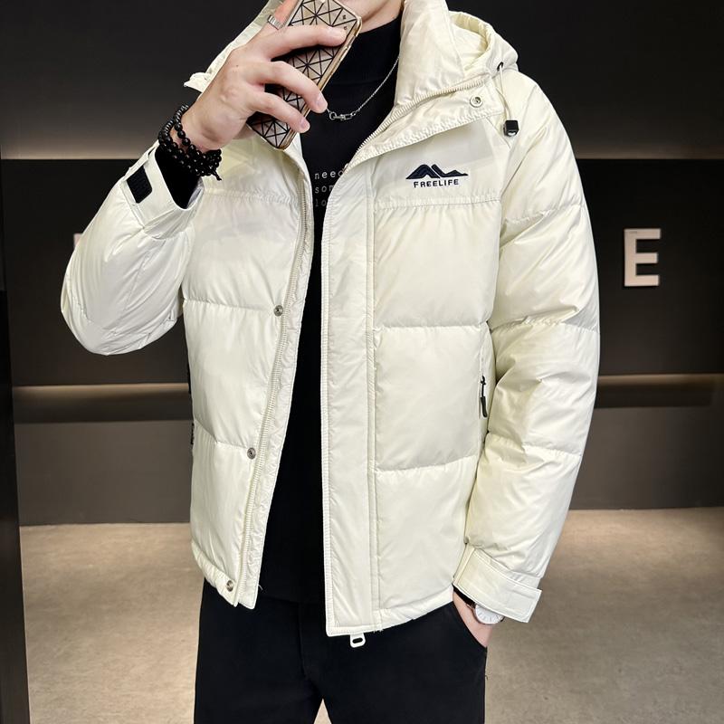 冬季店主风新款连帽羽绒服男短款保暖羽绒外套Y5531-P165,男装羽绒服,电商A239