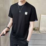 夏季时尚男士短袖t恤休闲圆领半袖体恤青年百搭上衣T20618-P48，男装T恤，电商A239