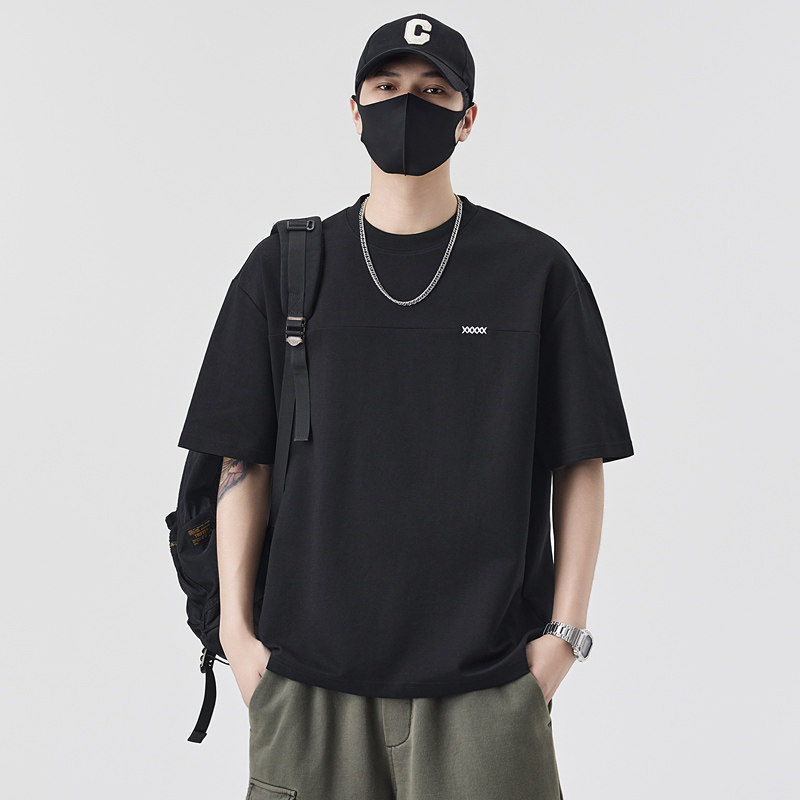 男士短袖T恤夏季新款时尚百搭休闲运动圆领半袖上衣T8784-P55控95,男装T恤,电商A239