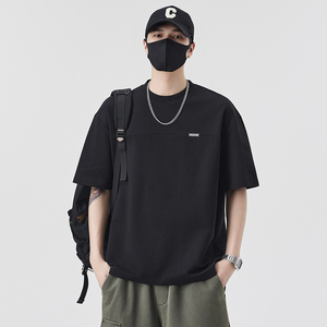 男士短袖T恤夏季新款时尚百搭休闲运动圆领半袖上衣T8784-P55控95图片
