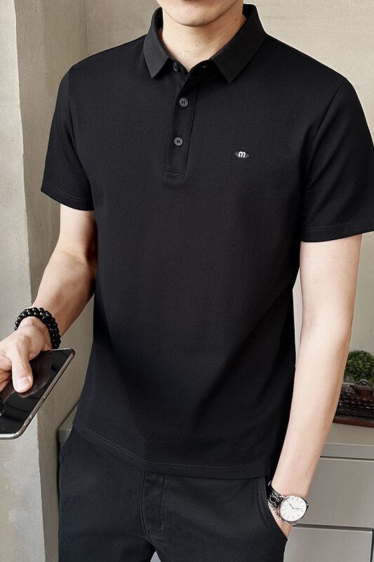 夏季新款男士短袖T恤时尚百搭休闲上衣潮牌半袖POLO衫PL88551-P55,男装Polo衫,电商A239