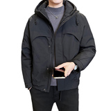 标户外男士连帽羽绒服冬季潮牌高级感防寒服工装外套Y192-P195，男装羽绒服，电商A239