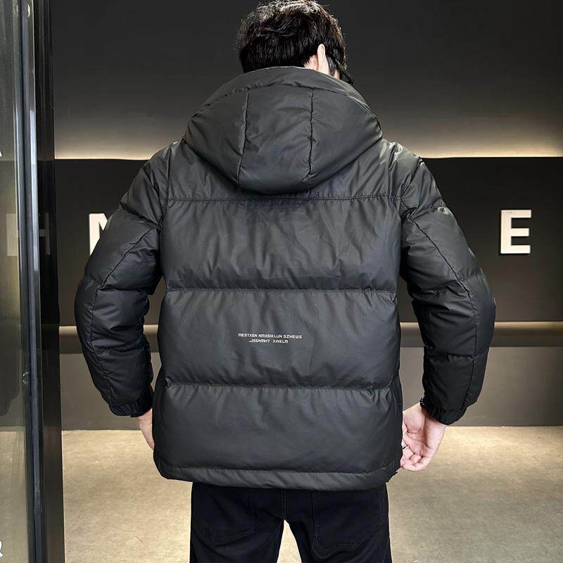 冬季店主风新款连帽羽绒服男短款保暖羽绒外套Y107-P175,男装羽绒服,电商A239