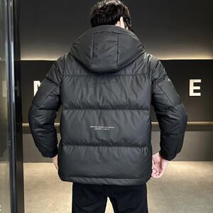 冬季店主风新款连帽羽绒服男 短款保暖羽绒外套Y107-P175图片