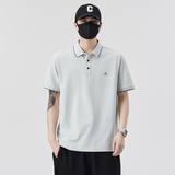 男士夏季新款时尚百搭休闲运动翻领半袖上衣PL8601-P65控105，男装Polo衫，电商A239