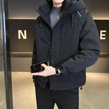 标户外男士连帽羽绒服冬季潮牌高级感防寒服工装外套Y177-P245，男装羽绒服，电商A239