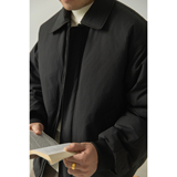 老钱风标翻领羽绒服夹克外套男潮流百搭冬季上衣外套Y5535-P195，男装夹克，电商A239