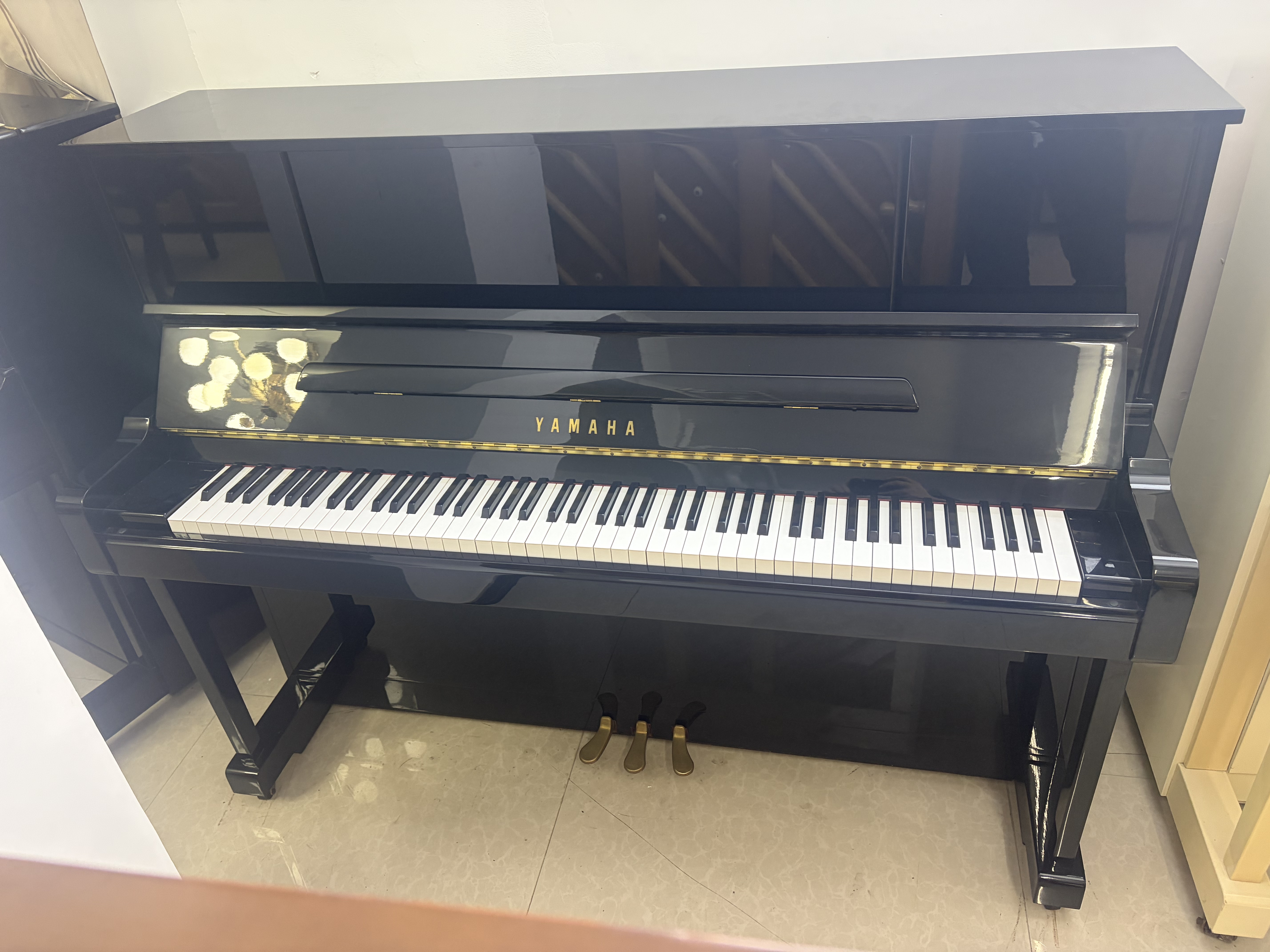 二手钢琴2013年买入雅马哈YU118DN原装家用练习专业学生成人成人