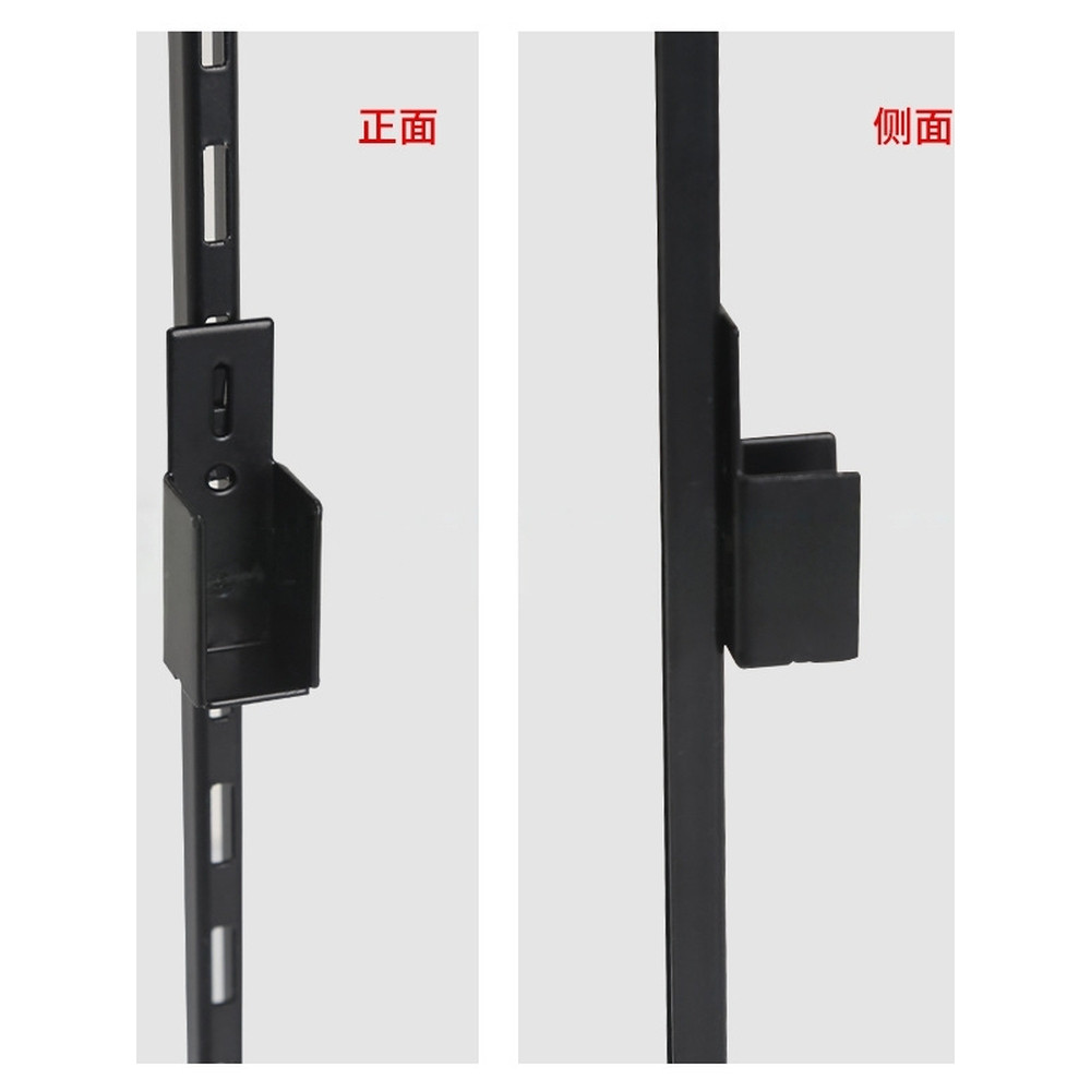 AA柱方管小直托超市货架横杆方通图片