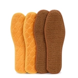 Удерживающие тепло дезодорированные дышащие стельки подходит для мужчин и женщин, флисовая зимняя обувь, впитывают пот и запах