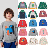 25秋冬BC秋冬装 男女宝宝上衣外套卡通满印加绒连帽外套