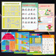 SCM41幼儿汉语拼音小学拼音声母韵母拼读全表挂图海报宣传画贴纸