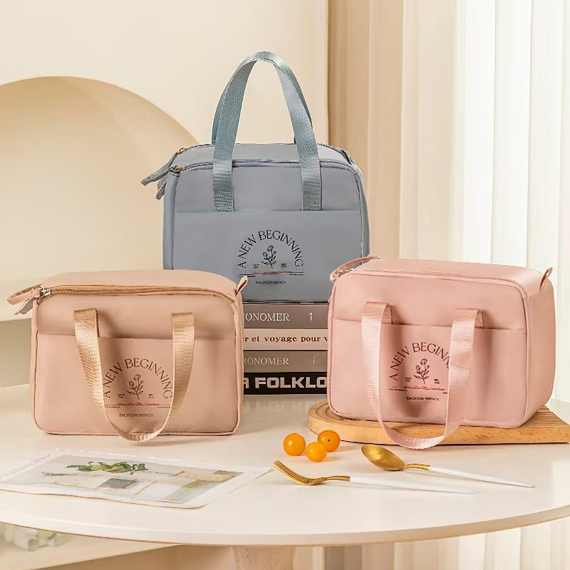 饭盒袋加厚铝箔保温饭盒包防水手提便携学生上班族便当包小拎包,收纳整理,便当包,淘宝优惠券,粉丝福利购,淘宝优惠卷