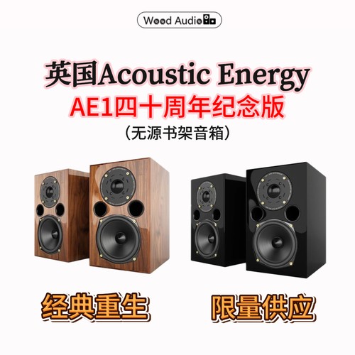 英国AE1 40th四十周年纪念版发烧级HIFI音箱被动版国行杭州*