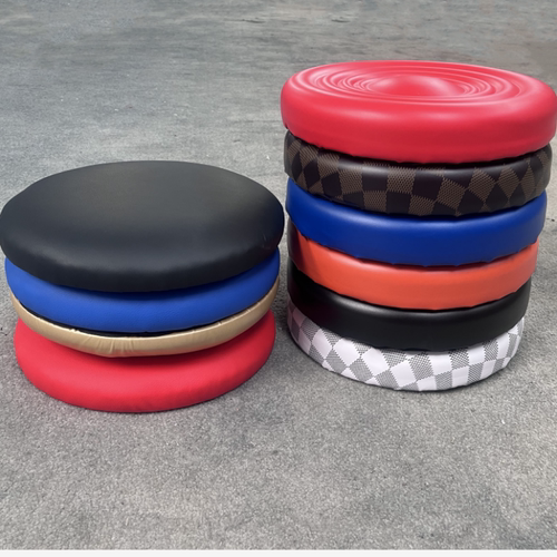 吧台凳座面换新软垫圆形凳面