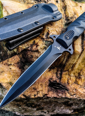 刀具多功能野外生存高硬度直刀战术户外小刀求生刀随身刀开刃锋利