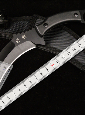 家用刀宿舍护身直刀开刃随身小刀便携刀具 防身 冷兵器户外水果刀