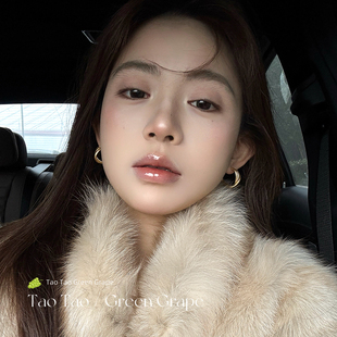 气质金色圈圈耳环女小耳圈轻奢高级感素圈耳钉耳夹无耳洞复古耳饰