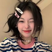 美发无痕发夹刘海鸭嘴鳄鱼发卡侧边定位夹理发化妆师专用头发夹子