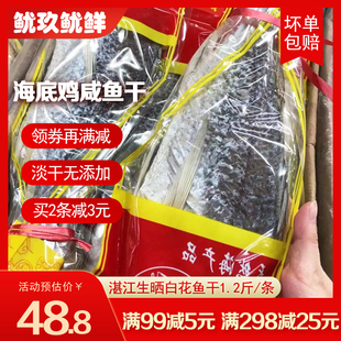 湛江海底鸡鱼干 咸鱼干大眼鸡鱼干白花鱼干黑鸡鱼假红鱼海味干货