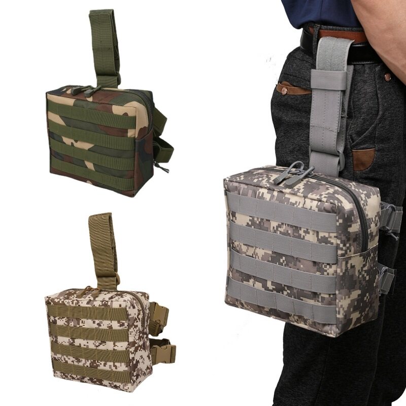 아웃도어 택티컬 몰레 레그 백 미채 요원 사격 훈련 트레이닝 레깅스 백 필드 잡화 도구 수납 가방