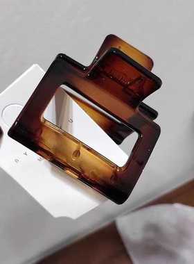 扎发抓夹慵懒秋冬古风头饰发夹后脑勺爆款法式卡通发卡头发发饰