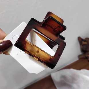 扎发抓夹慵懒秋冬古风头饰发夹后脑勺爆款法式卡通发卡头发发饰