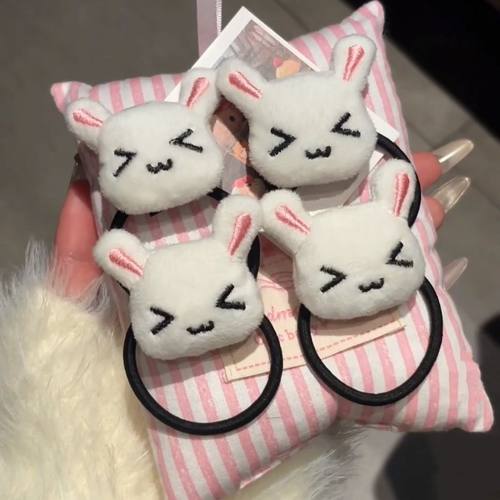 宅系可爱小兔子发圈头绳萝莉少女软萌甜妹洛丽塔头饰学生发饰