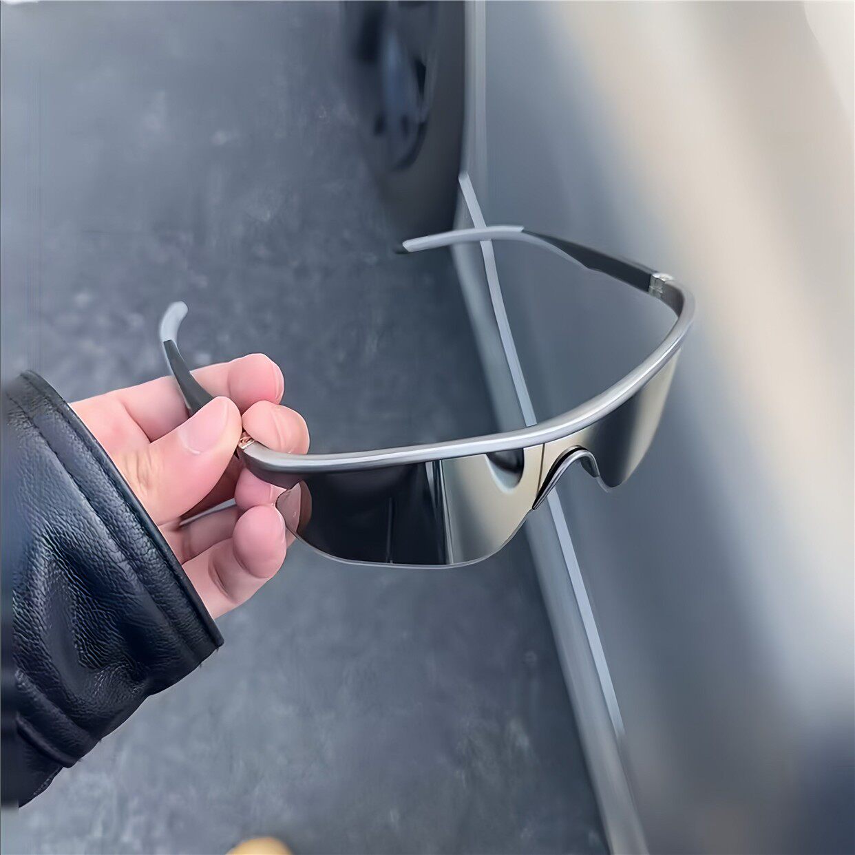 墨镜太阳镜赛博护目镜登山骑行跑步防风夏季防晒户外运动朋克防护