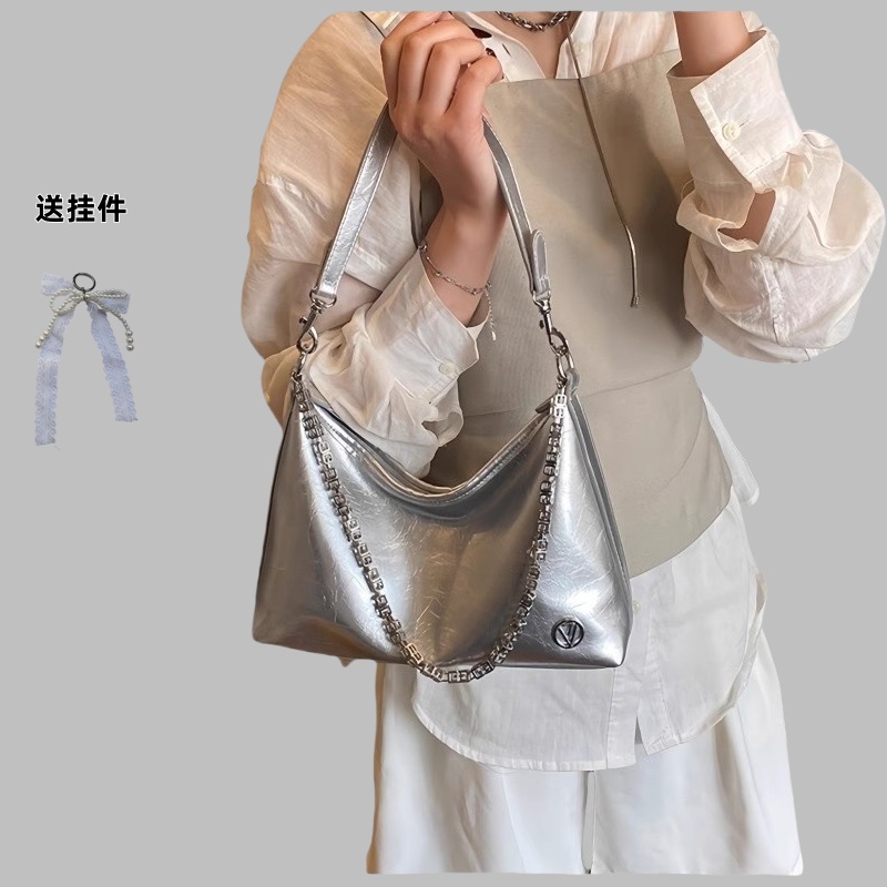 2025新款腋下包包女式托特包时尚百搭大容量高级感通勤单肩斜挎包