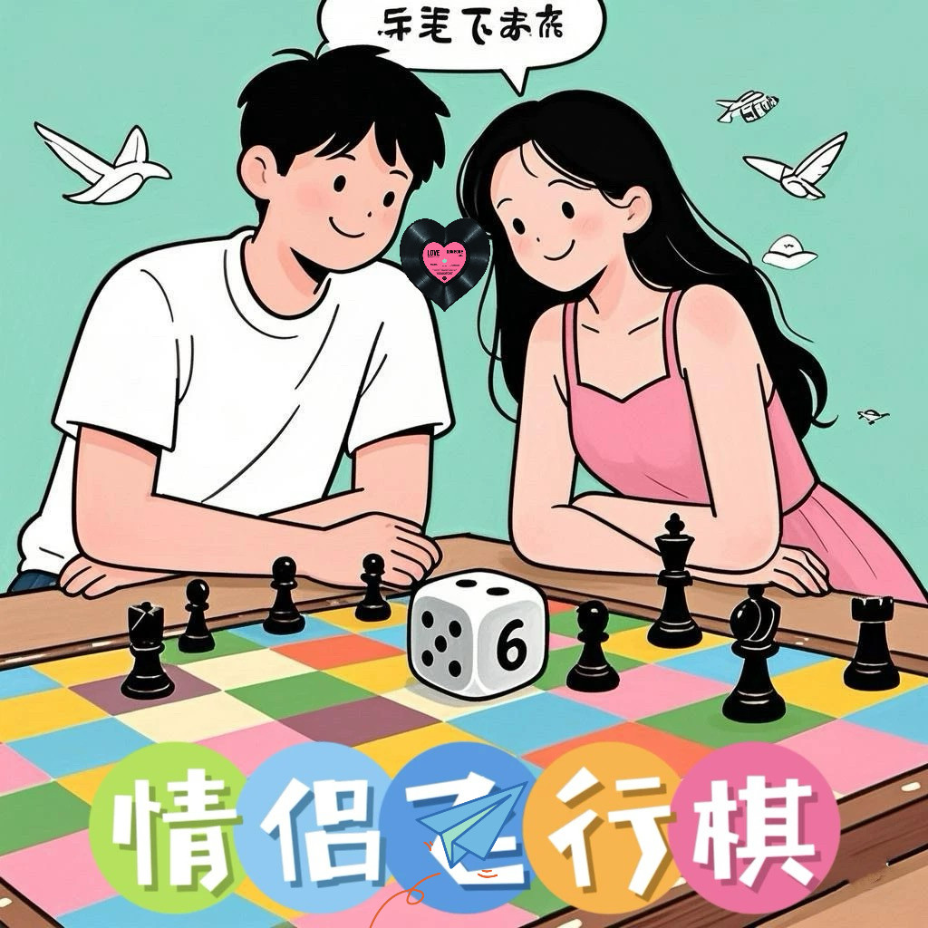 Fozyan让恋爱升温游戏 双人多人对战飞行棋玩具 幸福感满满