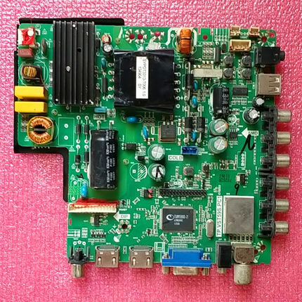 液晶电视TP.VST59S.PC1电源三合一主板一体板送遥控写好程序