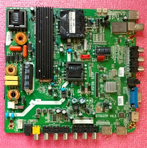 qt553tp v0.3 三合一万能板LED50C380 LED46C360 主板配遥控3HDMI