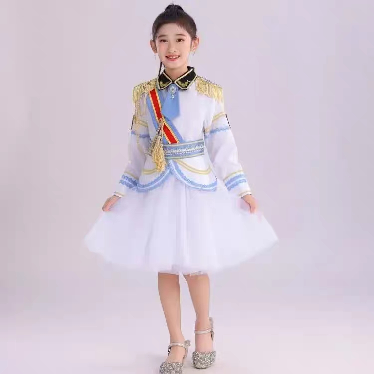 儿童合唱演出服红歌升旗手服装升旗仪式服装中小学生鼓号队少儿套