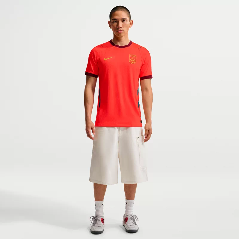 耐克NIKE 2026赛季中国队主场球员版短袖球衣足球服IR0925-635