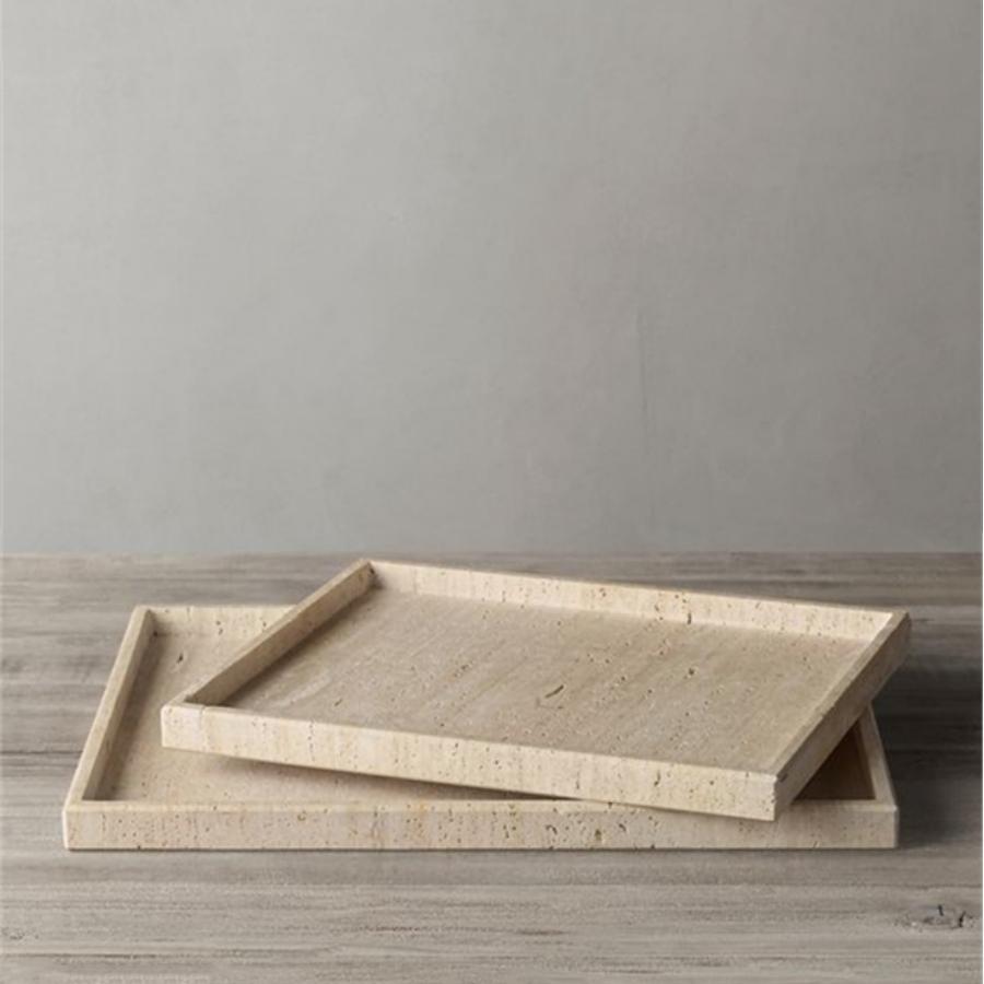 黄洞石个性托盘卫浴洗手间收纳盘家居置物盘客厅桌面食物点心盘