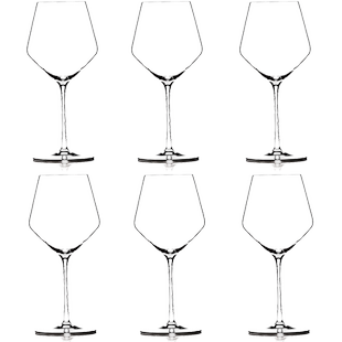 ROUPA罗派手工旅行装红酒杯套装家用无铅水晶玻璃礼品高脚杯6只装