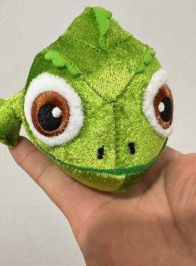 带磁盘底座pascal shoulder plus变色龙坐肩磁铁蜥蜴青蛙毛绒玩具