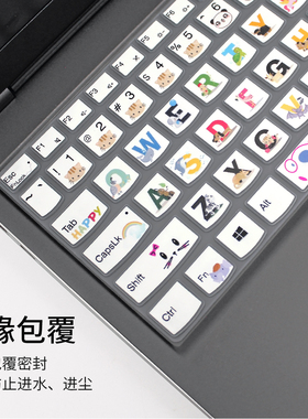 适用戴尔游匣G15 5530键盘膜5520灵越5593成就7500电脑5598贴5502