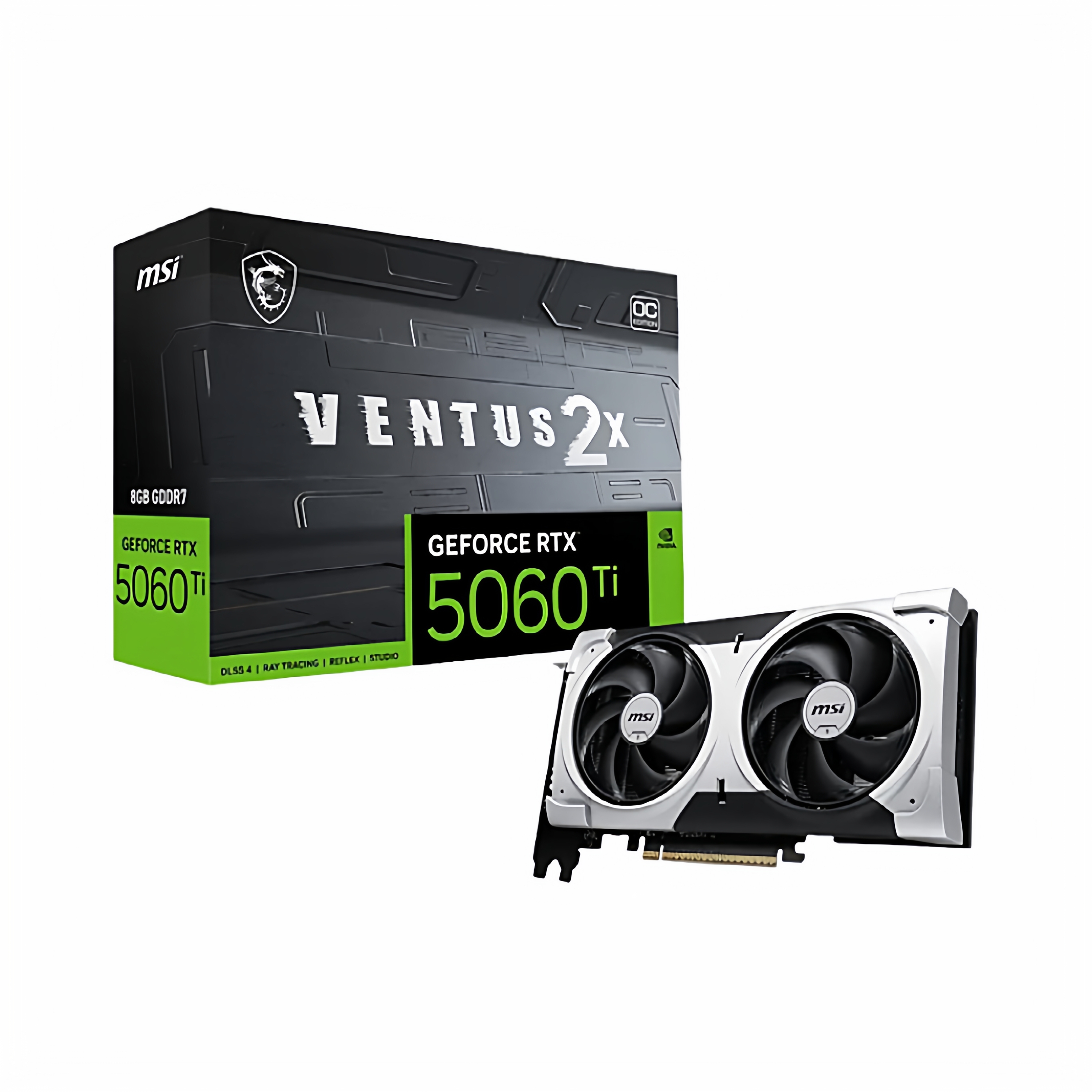 MSI万图师RTX5060Ti电竞游戏显卡