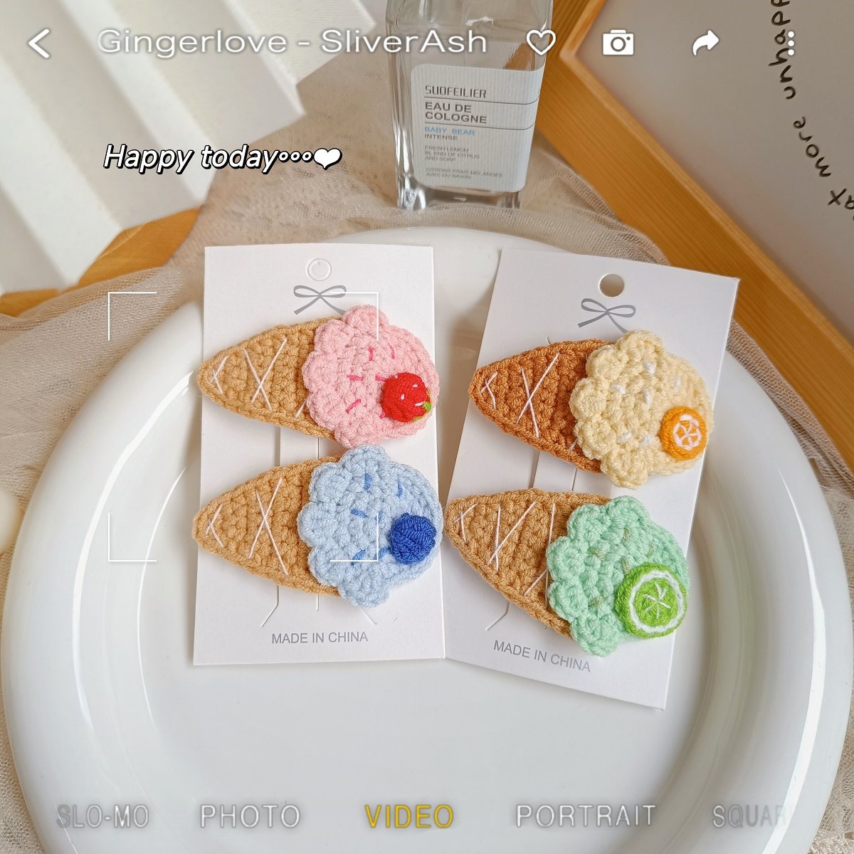 手工钩织毛线冰淇淋儿童夏日可爱甜筒魔术贴碎发饰发卡BB边夹成品,饰品/流行首饰/时尚饰品新,发饰,淘宝优惠券,粉丝福利购,淘宝优惠卷