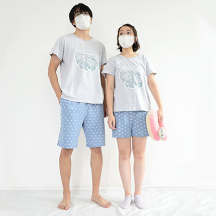 绝版捡漏罗小黑战记春秋季男女纯棉睡衣卡通动漫家居服套装居家服
