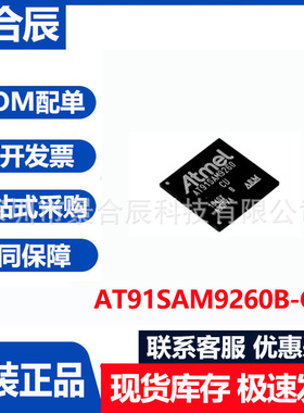 原装正品AT91SAM9260B-CU封装BGA217微控制器芯片MCU单片机ARM-M0