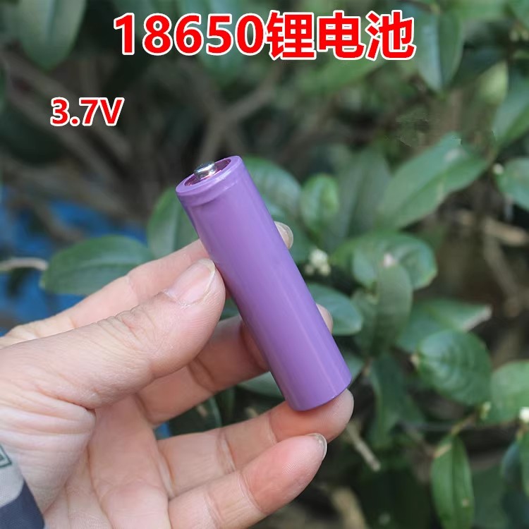 尖头18650锂电池3.7V800mA