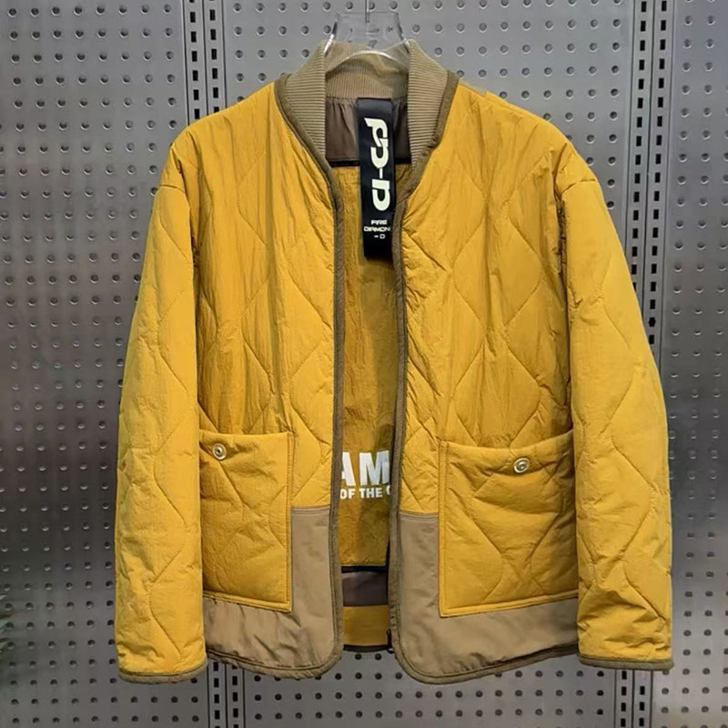 潮流加厚爆款潮流宽松棉服短款棒球领男士百搭宽松二棉休闲外套潮