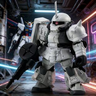 万代 高达 MSE 4弹 白狼扎古 散件 补件 带配件