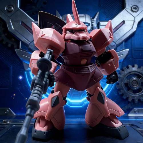 万代 高达 MSE28弹，扭蛋全新红勇士未拆+武器配件包零件