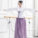 北舞推荐 高端舞服宫廷韩服朝鲜民族表演服朝鲜舞考级上衣裙子套装