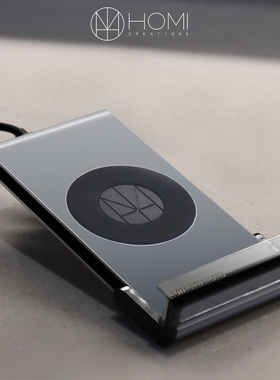 HOMI MultiDock 铝镁合金壁挂式适用于iPhone13Pro无线充电座12Promax支持无线充14plus电充板