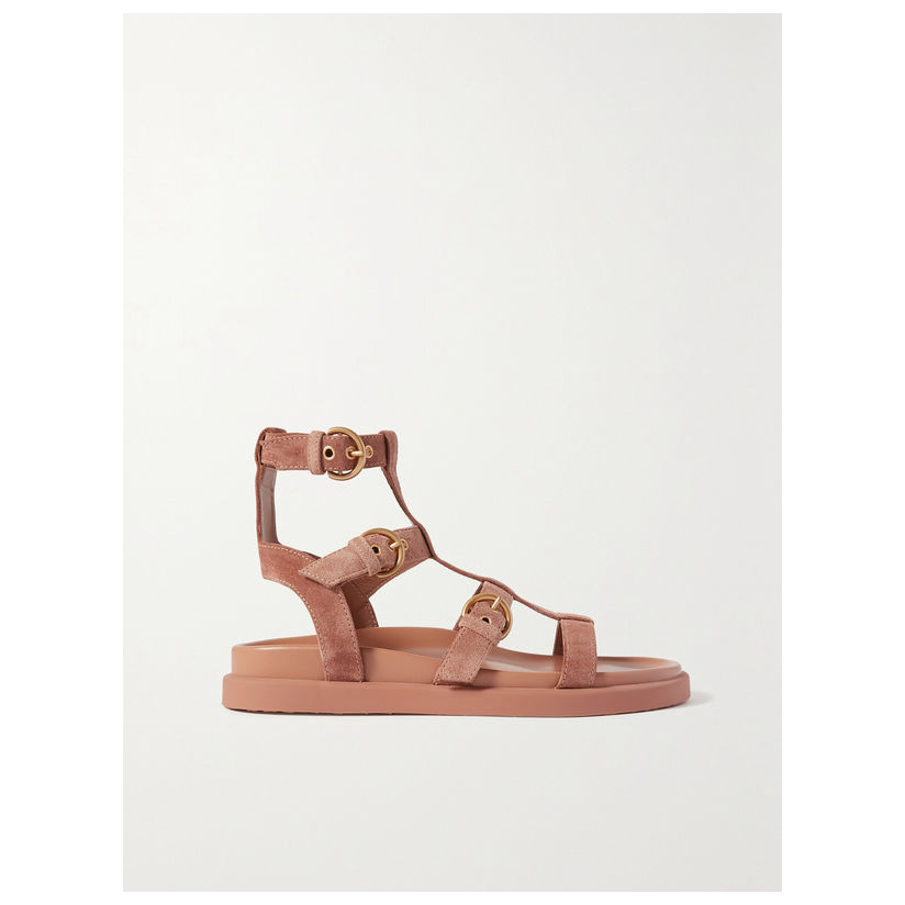 GIANVITO ROSSI Arena 绒面革凉鞋女